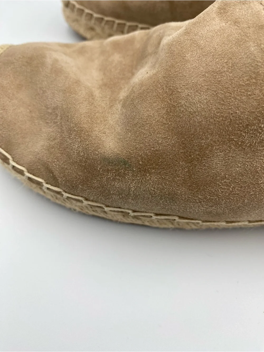 Sam Edelman Tan Suede Espadrille Slip-Ons